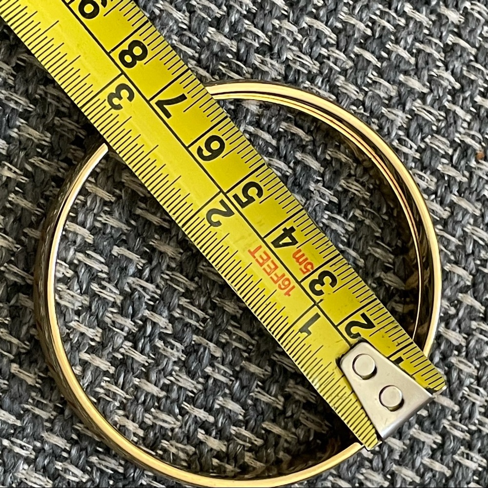 Monet Gold Toned Bangles set of 2 - Picture 6 of 9
